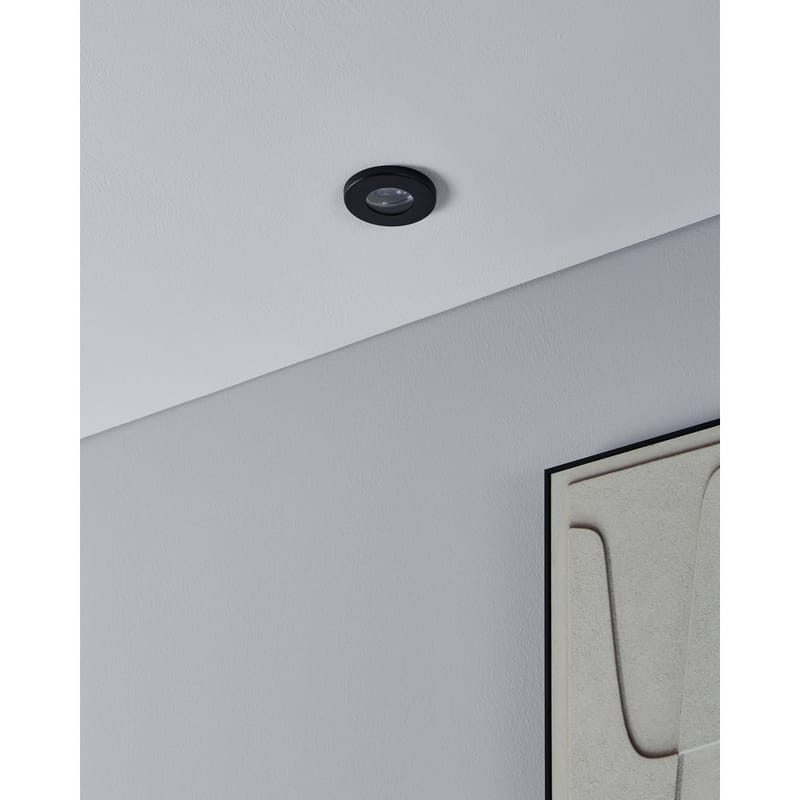 Indbygget Lampe Favazzina 85 mm sæt med 3 - Sort - Belysning - Glødepærer & lyskilder - Spotlights & downlights