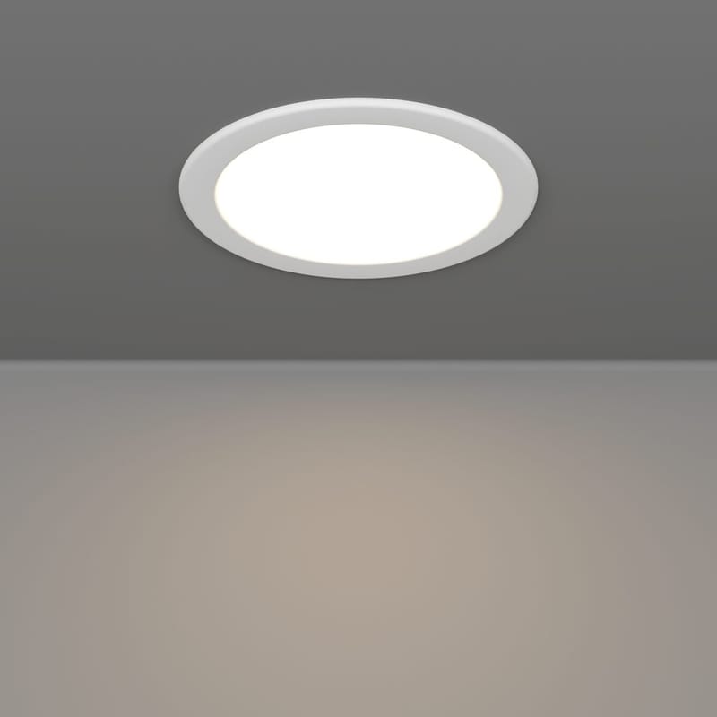 Indbygget Lampe Fueva - Hvid, 166 mm - Belysning - Glødepærer & lyskilder - Spotlights & downlights