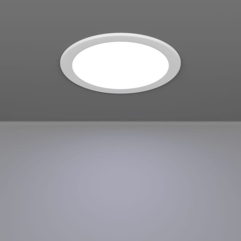 Indbygget Lampe Fueva - Hvid, 166 mm - Belysning - Glødepærer & lyskilder - Spotlights & downlights