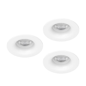 Indbygget Lampe Salabate 88 mm S æt af 3 - Hvid - Belysning - Glødepærer & lyskilder - Spotlights & downlights