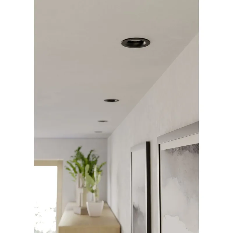 Indbygget Lampe Salabate 88 mm - Sort - Belysning - Glødepærer & lyskilder - Spotlights & downlights