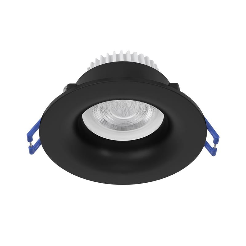 Indbygget Lampe Salabate 88 mm, Sort