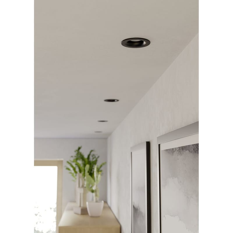 Indbygget Lampe Salabate 88 mm - Sort - Belysning - Glødepærer & lyskilder - Spotlights & downlights