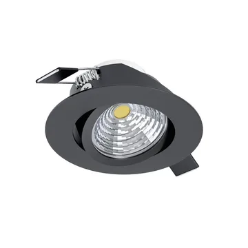 Indbygget Lampe Saliceto Ø88 mm 2700K - Sort - Belysning - Glødepærer & lyskilder - Spotlights & downlights