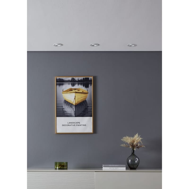 Indbygget Lampe Saliceto 3 stk Ø88 mm 2700K - Hvid - Belysning - Glødepærer & lyskilder - Spotlights & downlights