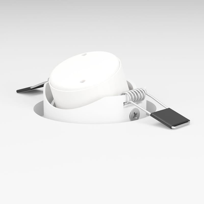 Indbygget Lampe Saliceto 3 stk Ø88 mm 2700K - Hvid - Belysning - Glødepærer & lyskilder - Spotlights & downlights