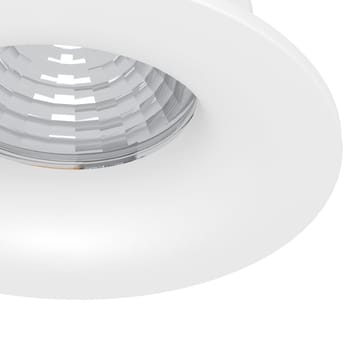 Indbygget Lampe Saliceto 88 mm 2700K Sæt af 3 - Hvid - Belysning - Glødepærer & lyskilder - Spotlights & downlights