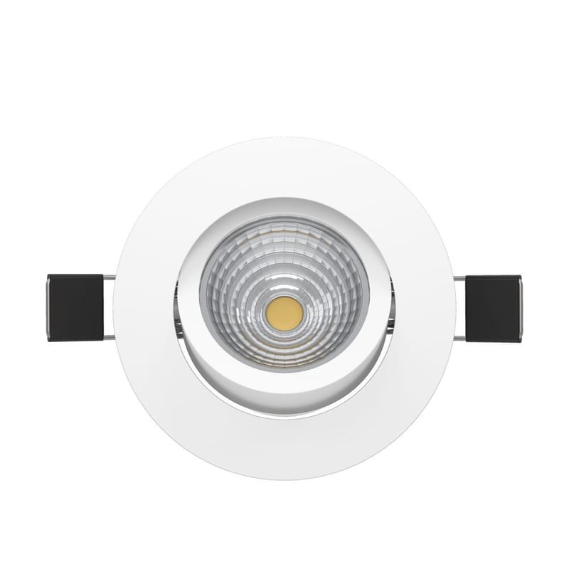 Indbygget Lampe Saliceto 88 mm 4000K - Hvid - Belysning - Glødepærer & lyskilder - Spotlights & downlights