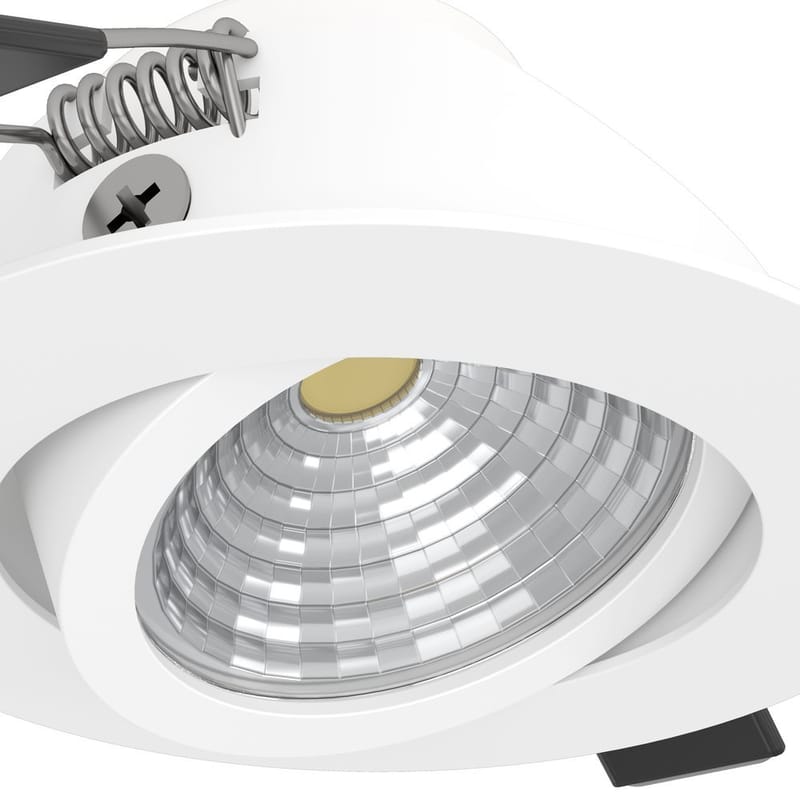Indbygget Lampe Saliceto 88 mm 4000K - Hvid - Belysning - Glødepærer & lyskilder - Spotlights & downlights