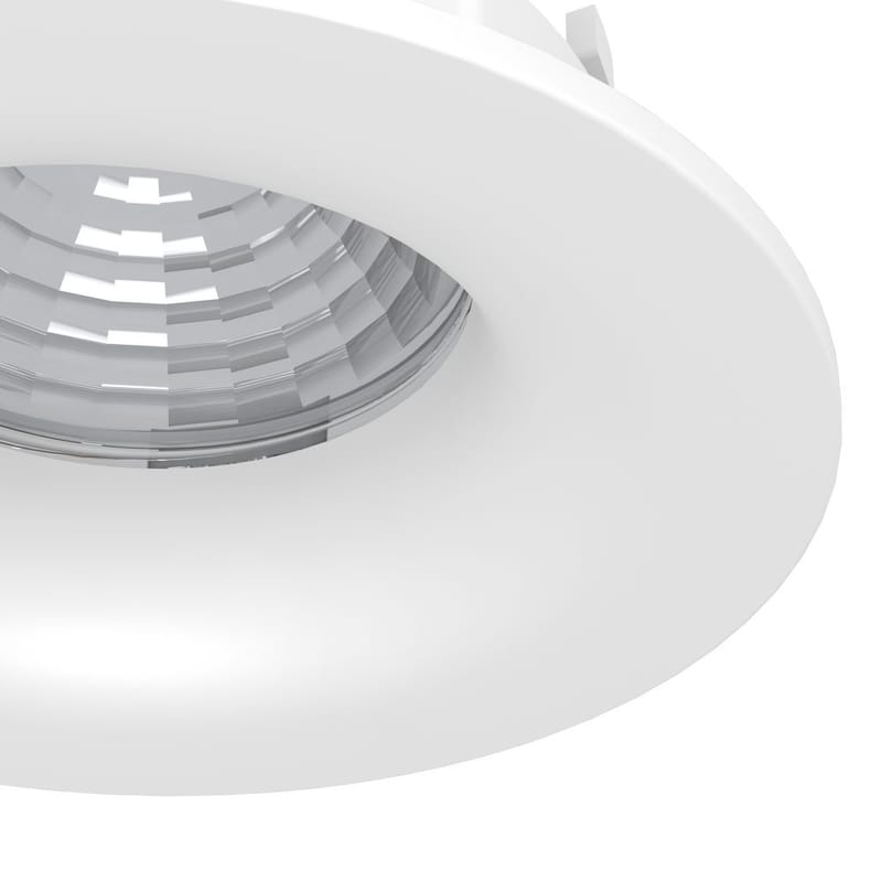 Indbygget Lampe Saliceto 88 mm 4000K Sæt af 3 - Hvid - Belysning - Glødepærer & lyskilder - Spotlights & downlights