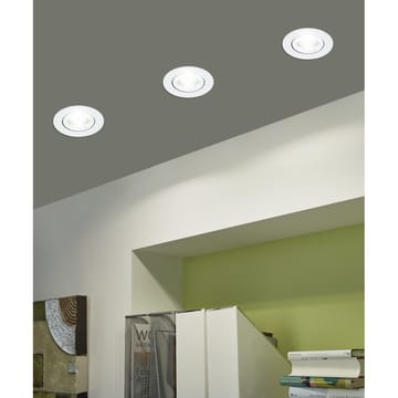 Indbygget Lampe Saliceto Mobil Hvid 4000K Sæt af 3 - 8,8 cm - Belysning - Glødepærer & lyskilder - Spotlights & downlights