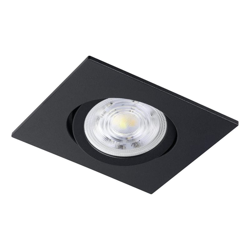 Indbygget Lampe Saliceto Mobil Sort 4000K - 8,8 cm - Belysning - Glødepærer & lyskilder - Spotlights & downlights