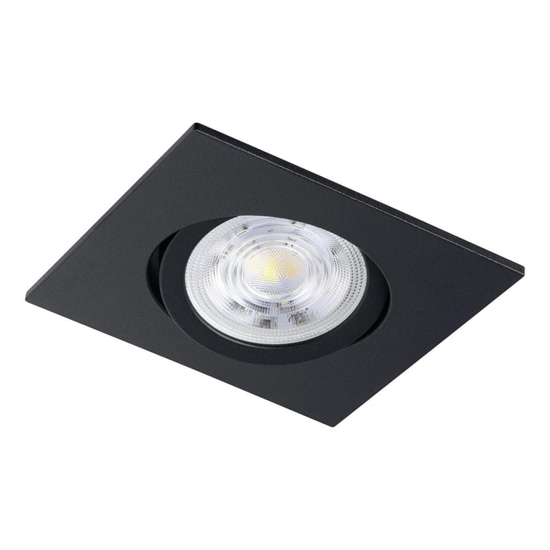 Indbygget Lampe Saliceto Mobil Sort 4000K - 8,8 cm - Belysning - Glødepærer & lyskilder - Spotlights & downlights