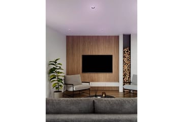 Indbygningslampe Eglo Calonge RGB 3 st Sort, Hvid - Sort/Hvid - Belysning - Glødepærer & lyskilder - Spotlights & downlights