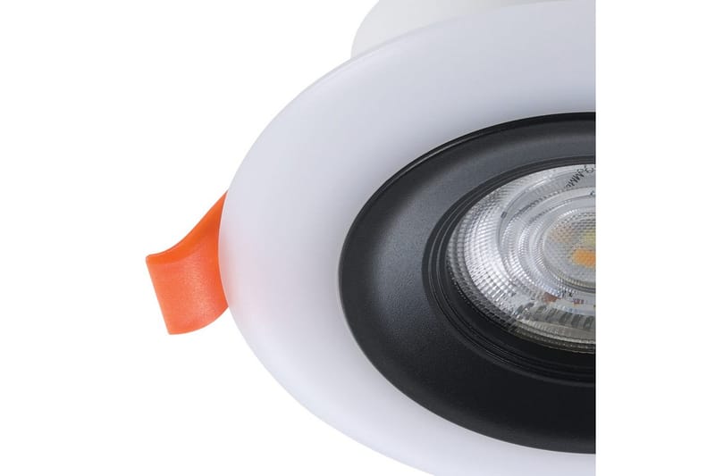 Indbygningslampe Eglo Calonge RGB 3 st Sort, Hvid - Sort/Hvid - Belysning - Glødepærer & lyskilder - Spotlights & downlights