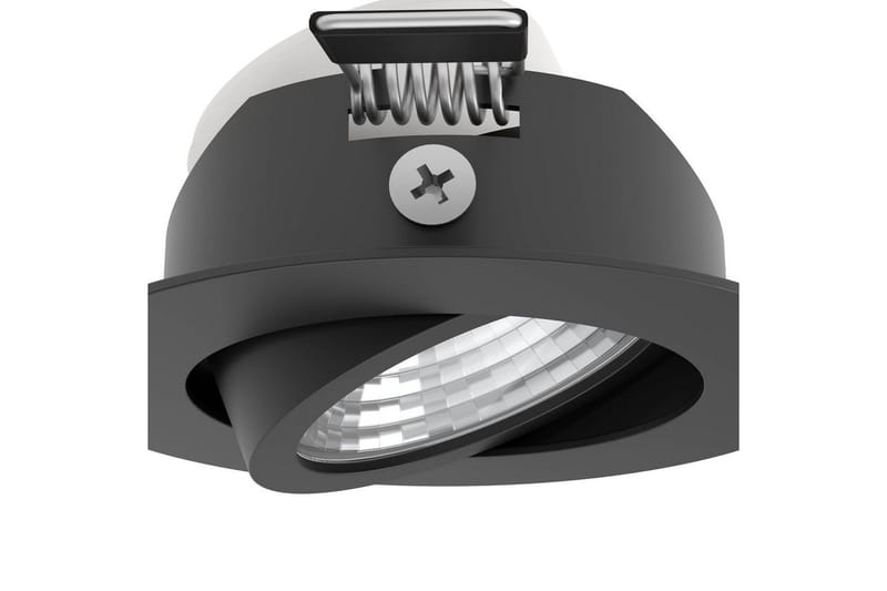 Indbygningslampe Eglo Saliceto 3 st Ø88 mm 2700K Sort - Sort - Belysning - Glødepærer & lyskilder - Spotlights & downlights