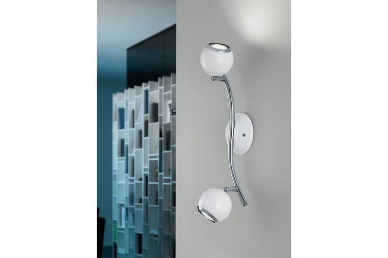 Spotlight Eglo Bimeda med 2 Lampor Hvid, Krom - Hvid/Krom - Belysning - Glødepærer & lyskilder - LED belysning - LED-spotlight