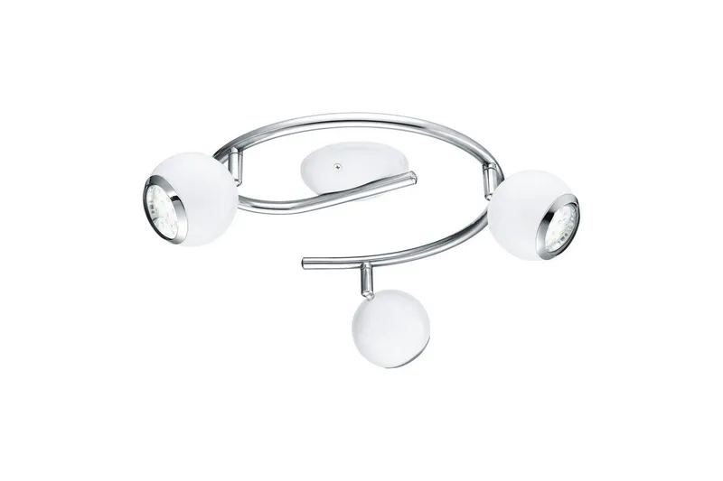 Spotlight Eglo Bimeda med 3 Lampor Hvid, Krom, Hvid/Krom