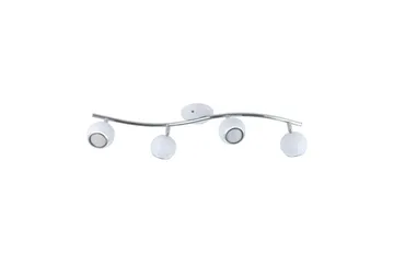 Spotlight Eglo Bimeda med 4 Lamper Hvid, Krom - Hvid/Krom - Belysning - Glødepærer & lyskilder - LED belysning - LED-spotlight