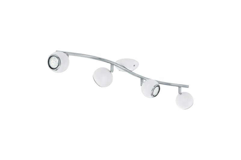 Spotlight Eglo Bimeda med 4 Lamper Hvid, Krom - Hvid/Krom - Belysning - Glødepærer & lyskilder - LED belysning - LED-spotlight