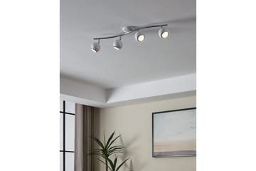 Spotlight Eglo Bimeda med 4 Lamper Hvid, Krom - Hvid/Krom - Belysning - Glødepærer & lyskilder - LED belysning - LED-spotlight