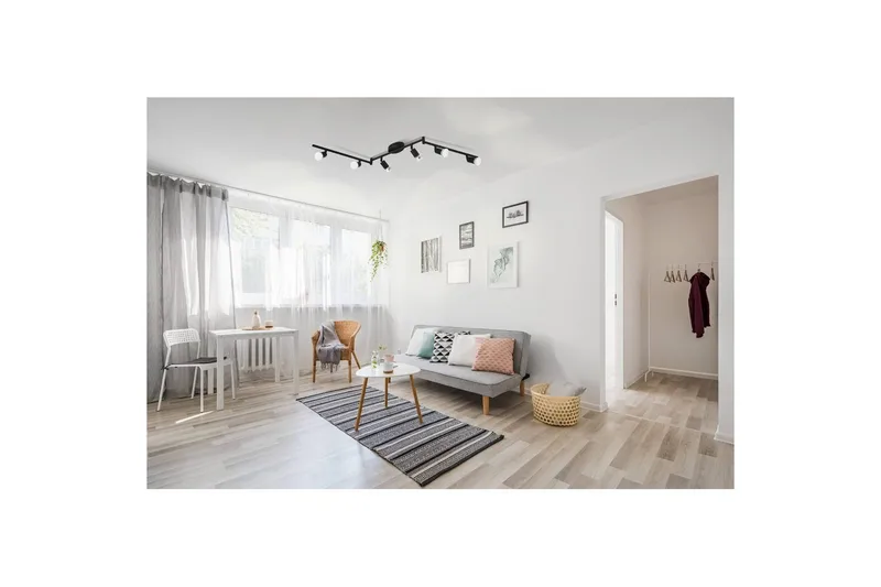 Spotlight Eglo Buzz-Led med 6 Lamper Sort - Sort - Belysning - Glødepærer & lyskilder - LED belysning - LED-spotlight