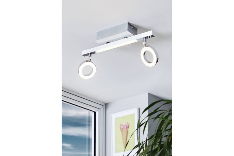 Spotlight Eglo Cardillio 1 med 2 Lamper - Krom/Sølv - Belysning - Glødepærer & lyskilder - LED belysning - LED-spotlight