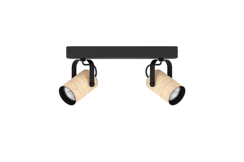 Spotlight Eglo Cayuca med 2 Lamper - Sort/Brun - Belysning - Glødepærer & lyskilder - LED belysning - LED-spotlight