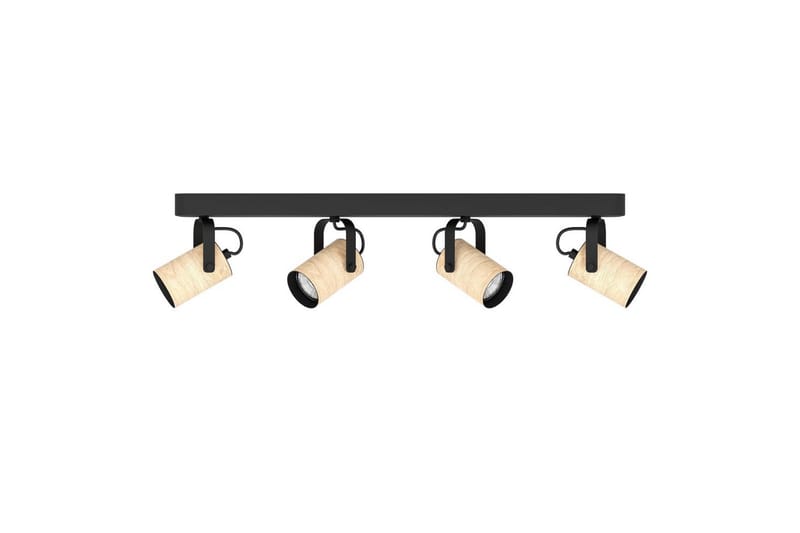 Spotlight Eglo Cayuca med 4 Lamper - Sort/Brun - Belysning - Glødepærer & lyskilder - LED belysning - LED-spotlight