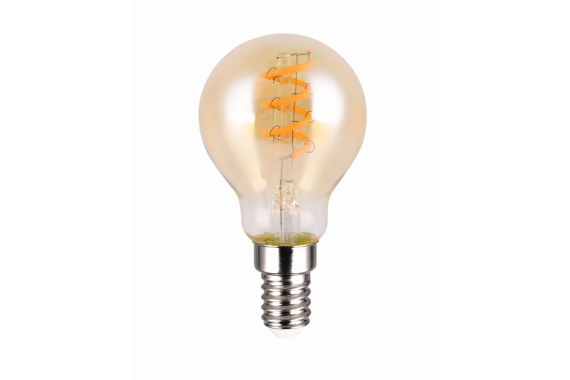Trio Lighting LK LED E14 Filament Classic 4W 150lm 1800K Brun - Belysning - Glødepærer & lyskilder - LED belysning