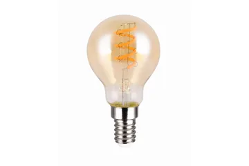 Trio Lighting LK LED E14 Filament Classic 4W 150lm 1800K Brun - Belysning - Glødepærer & lyskilder - LED belysning - LED-pære