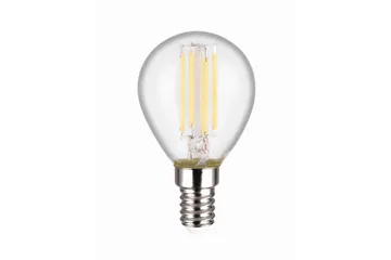 Trio Lighting LK LED E14 Filament Classic 4W 470lm 4000K Transparent Switch Dæmper - Belysning - Glødepærer & lyskilder - LED belysning - LED-pære
