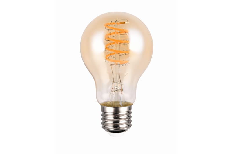 Trio Lighting LK LED E27 Filament Classic 7W 400lm 1800K Brun Dimmer - Belysning - Glødepærer & lyskilder - LED belysning