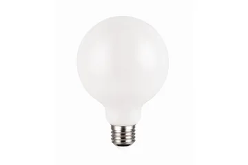 Trio Lighting LK LED E27 Filament Globe 9W 1055lm 3000K Hvit Dimmer - Belysning - Glødepærer & lyskilder - LED belysning - LED-pære