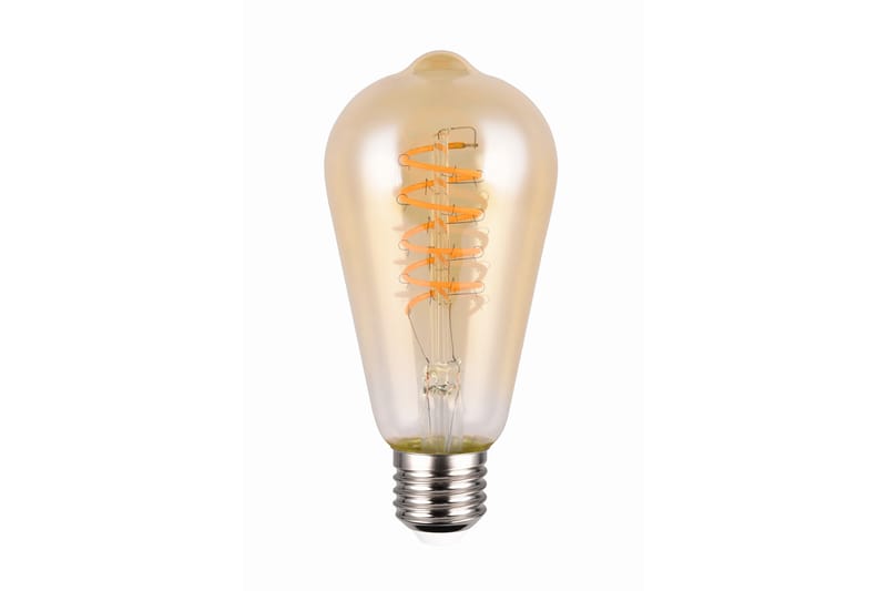 Trio Lighting LK LED E27 Filament Industrial 4W 200 lm 1800K Brun - Belysning - Glødepærer & lyskilder - LED belysning