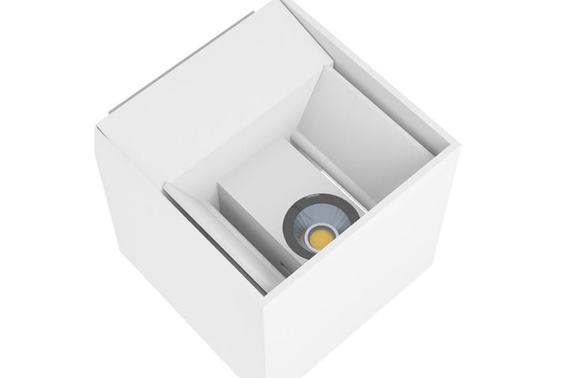 Væglampe Udendørsbelysning Eglo Calpino Hvid - Hvid - Belysning - Udendørs lamper & belysning - Nedgravningsspot - Havespot