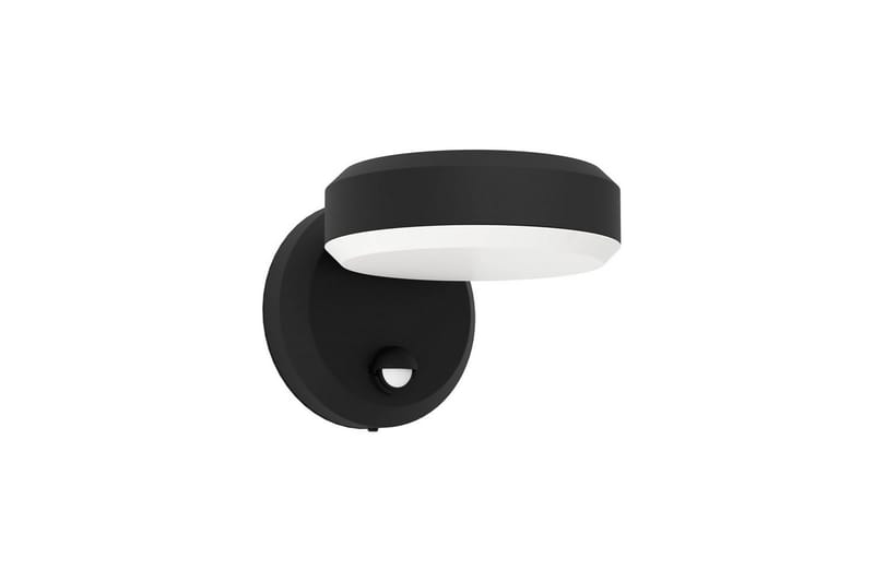 Væglampe Udendørsbelysning Eglo Fornaci med Sensor - Hvid/Sort - Belysning - Udendørs lamper & belysning - Nedgravningsspot - Havespot