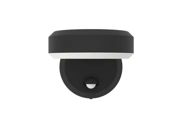 Væglampe Udendørsbelysning Eglo Fornaci med Sensor - Hvid/Sort - Belysning - Udendørs lamper & belysning - Nedgravningsspot - Havespot
