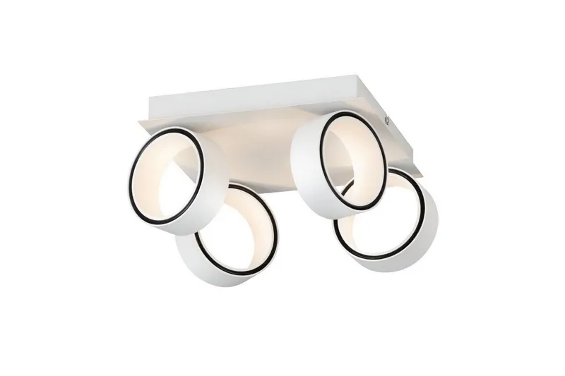 LED-spotlys Eglo Albariza Hvid 4 Lamper - 4 Lamper - Belysning - Glødepærer & lyskilder - Spotlights & downlights