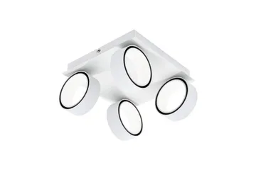LED-spotlys Eglo Albariza Hvid 4 Lamper - 4 Lamper - Belysning - Glødepærer & lyskilder - Spotlights & downlights