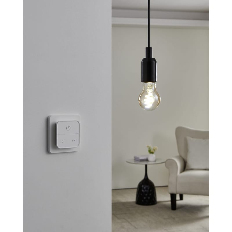 Lyskilde 2xLM-ZIG-CCT E27 A60 4,9W Amber + Afbryder - 6 cm - Belysning - Glødepærer & lyskilder - LED belysning - LED-pære