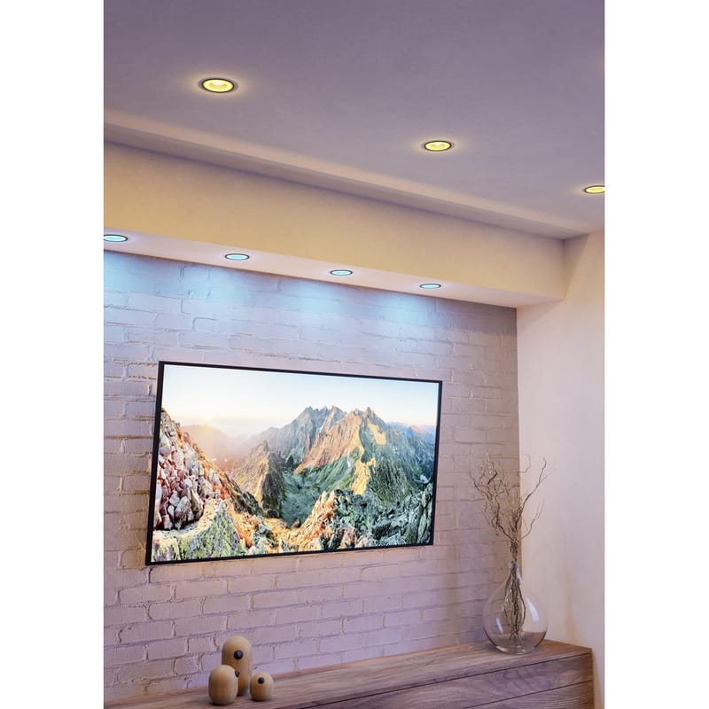 Lyskilde 3xLM-ZIG-RGB/CCT GU10 4,5W+1XFB - 5 cm - Belysning - Glødepærer & lyskilder - LED belysning