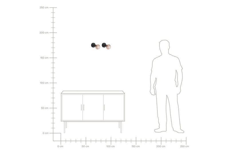 Milabo Spotlight 2 stk G9 - Sort/Kobber - Belysning - Glødepærer & lyskilder - Spotlights & downlights