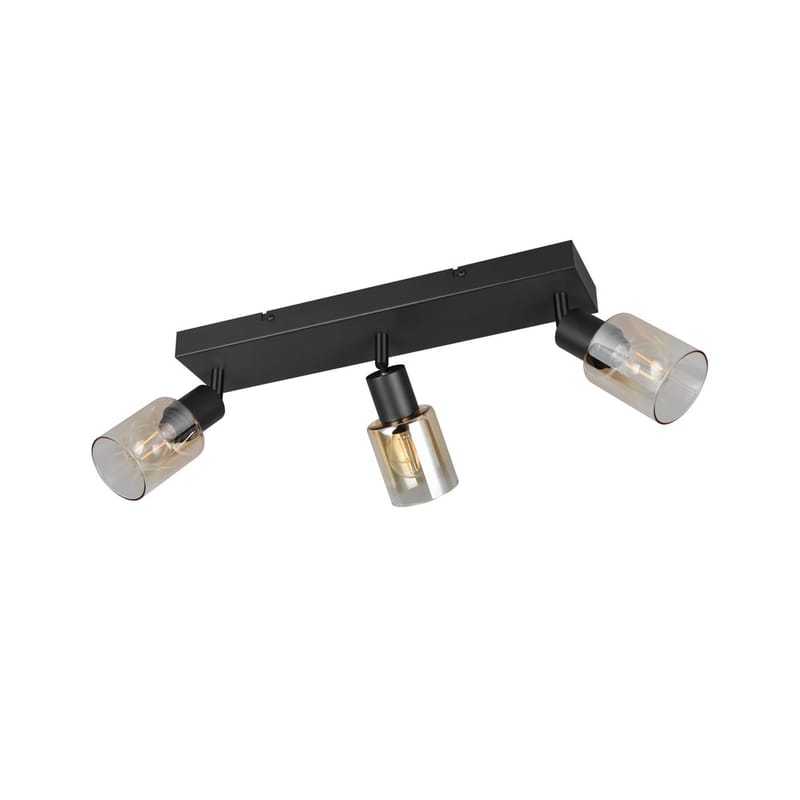 Spot TRIO Cadiz - 3 lamper, Mat sort - Belysning - Glødepærer & lyskilder - Spotlights & downlights