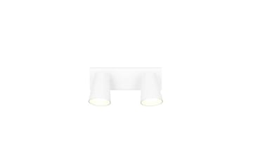 Spot TRIO Sharp 2-delt, Mat hvid/guld - 2-delt, Mat hvid/guld - Belysning - Glødepærer & lyskilder - Spotlights & downlights