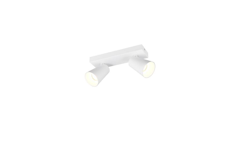 Spot TRIO Sharp 2-delt, Mat hvid/guld - 2-delt, Mat hvid/guld - Belysning - Glødepærer & lyskilder - Spotlights & downlights