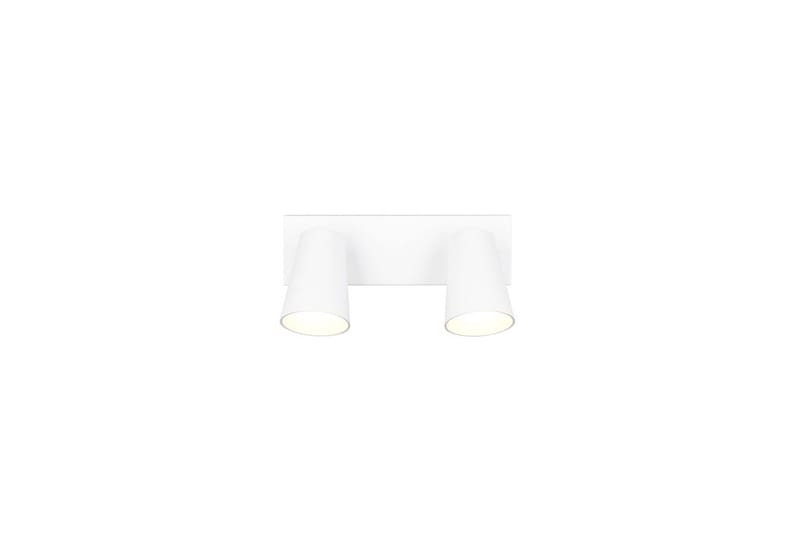 Spot TRIO Sharp 2-delt, Mat hvid/guld - 2-delt, Mat hvid/guld - Belysning - Glødepærer & lyskilder - Spotlights & downlights