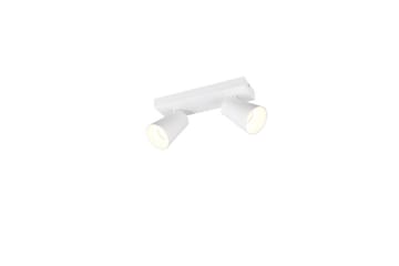 Spot TRIO Sharp 2-delt, Mat hvid/guld - 2-delt, Mat hvid/guld - Belysning - Glødepærer & lyskilder - Spotlights & downlights