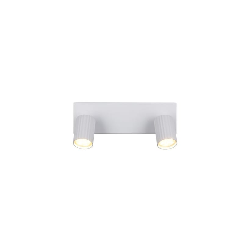Spot TRIO Soka - 2 lamper, Mat hvid - Belysning - Glødepærer & lyskilder - Spotlights & downlights