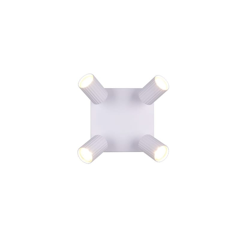 Spot TRIO Soka - 4 lamper, Mat hvid - Belysning - Glødepærer & lyskilder - Spotlights & downlights